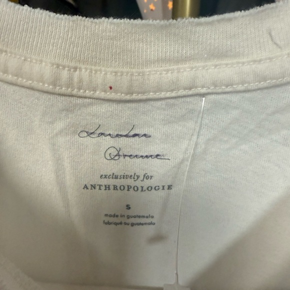 Anthropologie LouLou Avenue Cheetah Graphic Tee NWOT - Picture 6 of 6